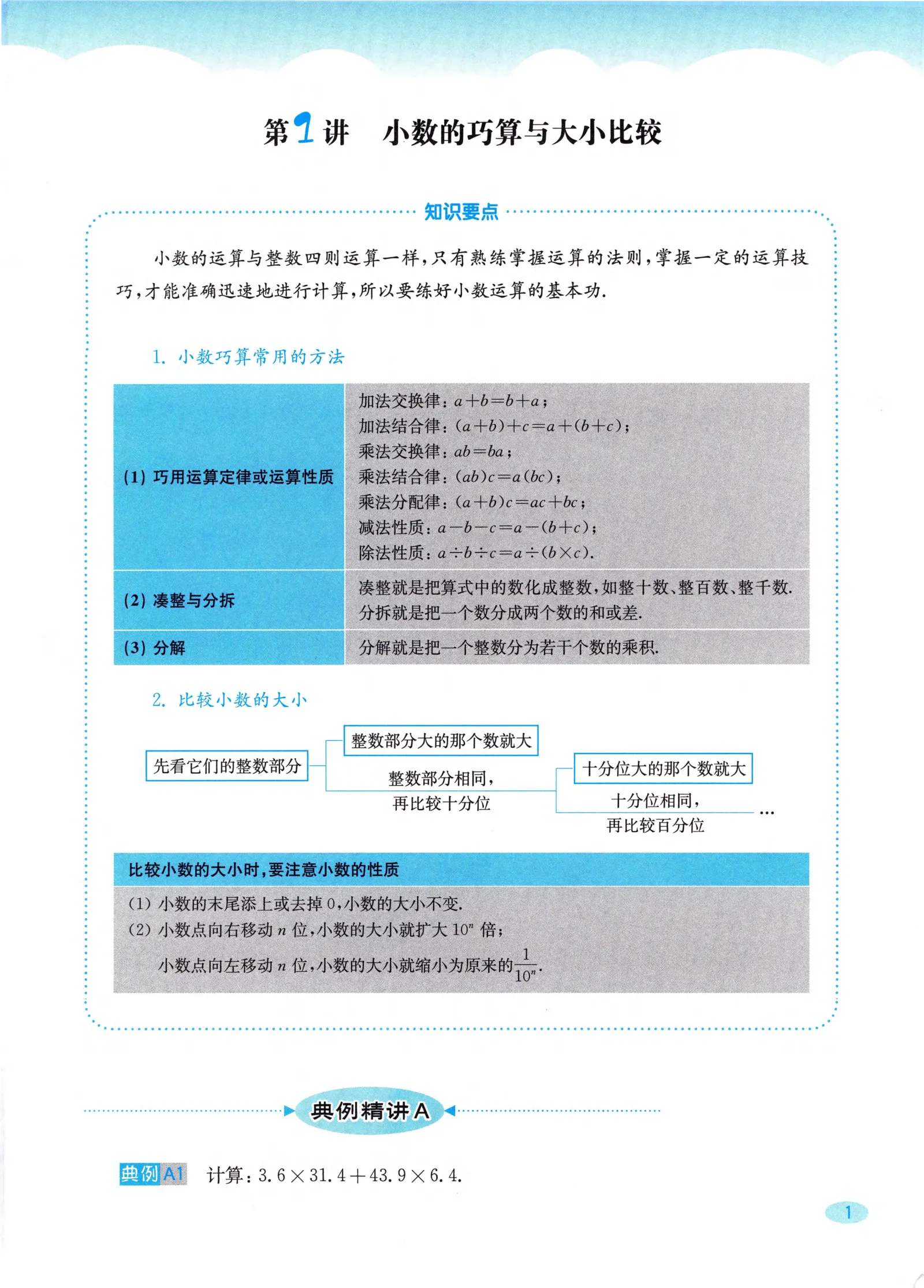 教材第1页
